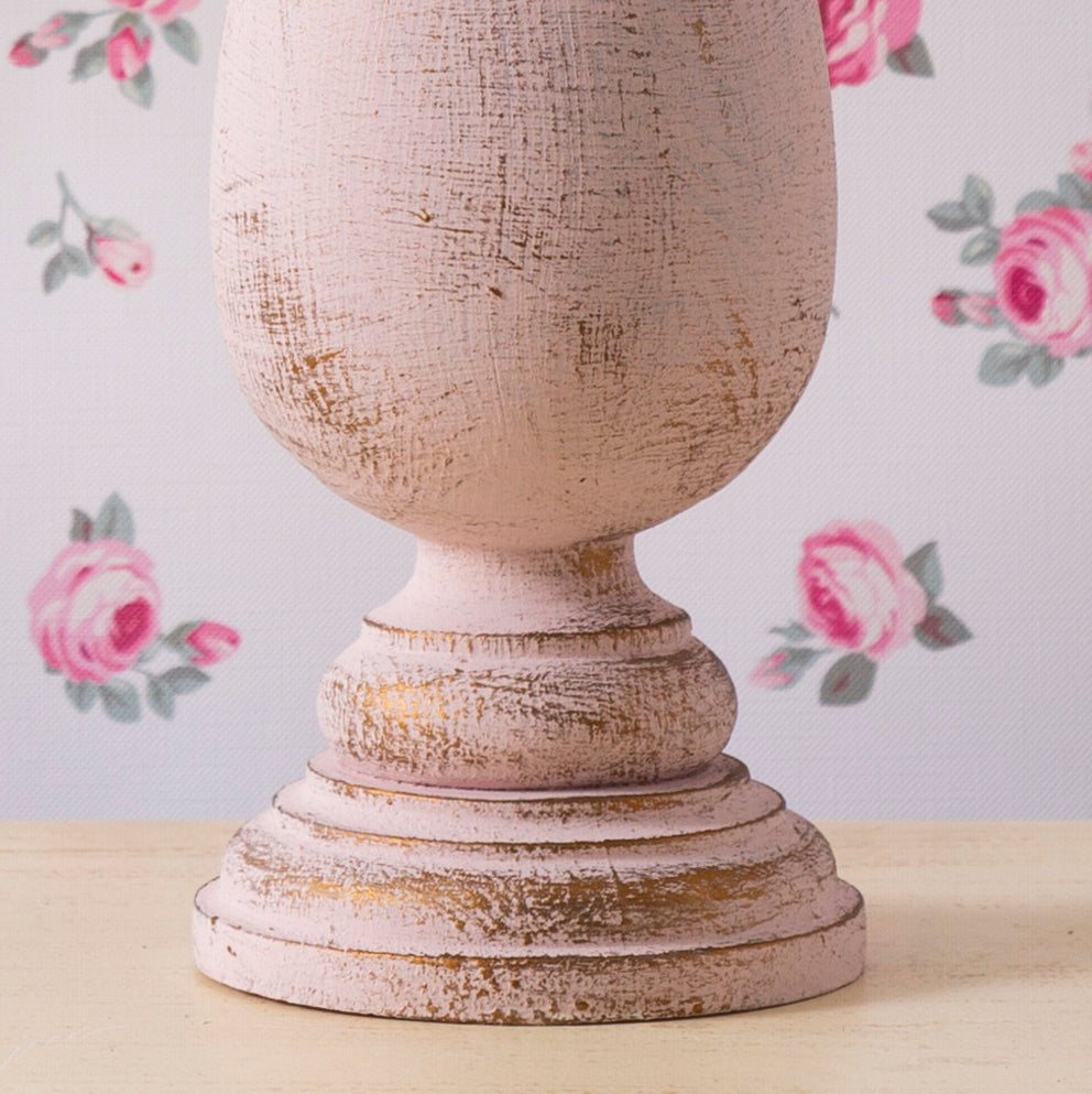 country candle holder