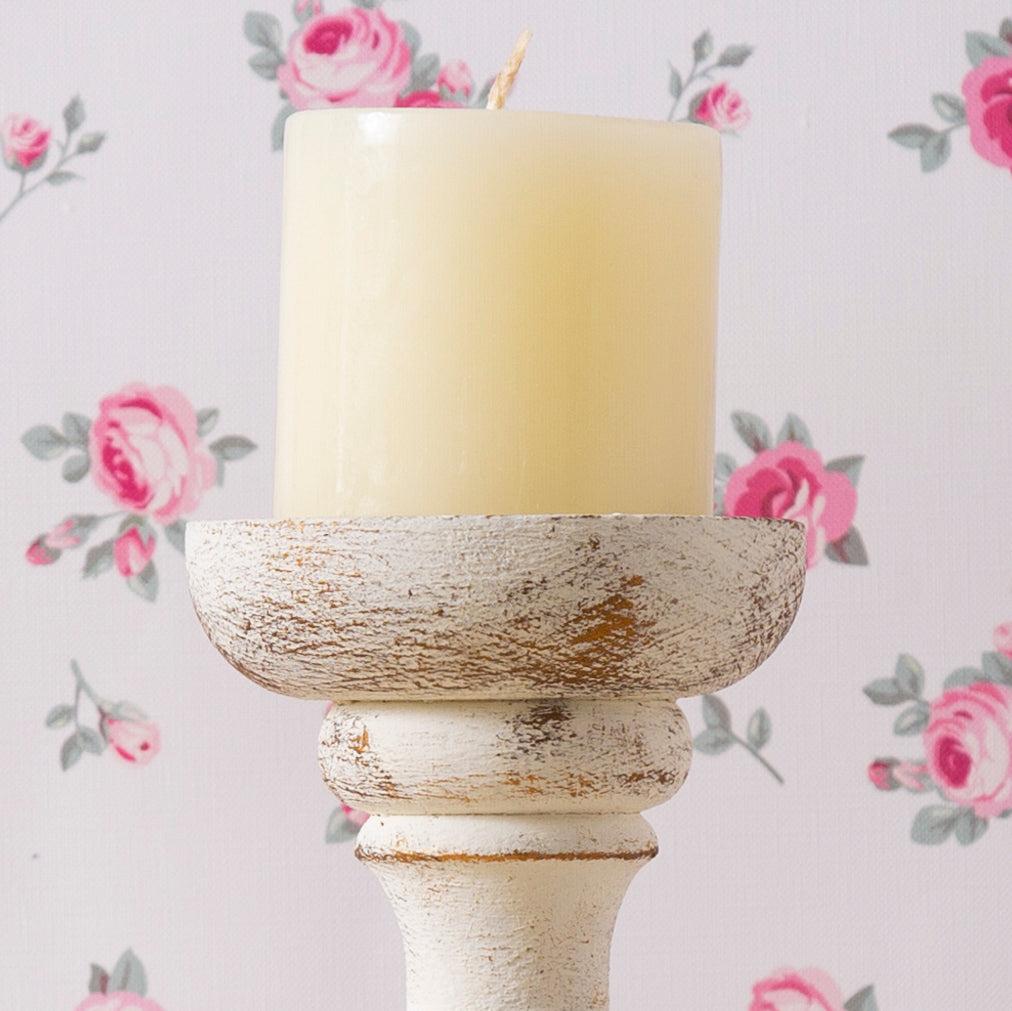 country candle holder