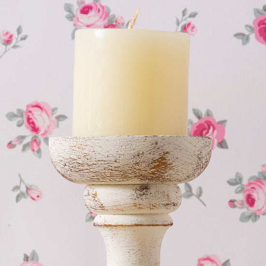 country candle holder