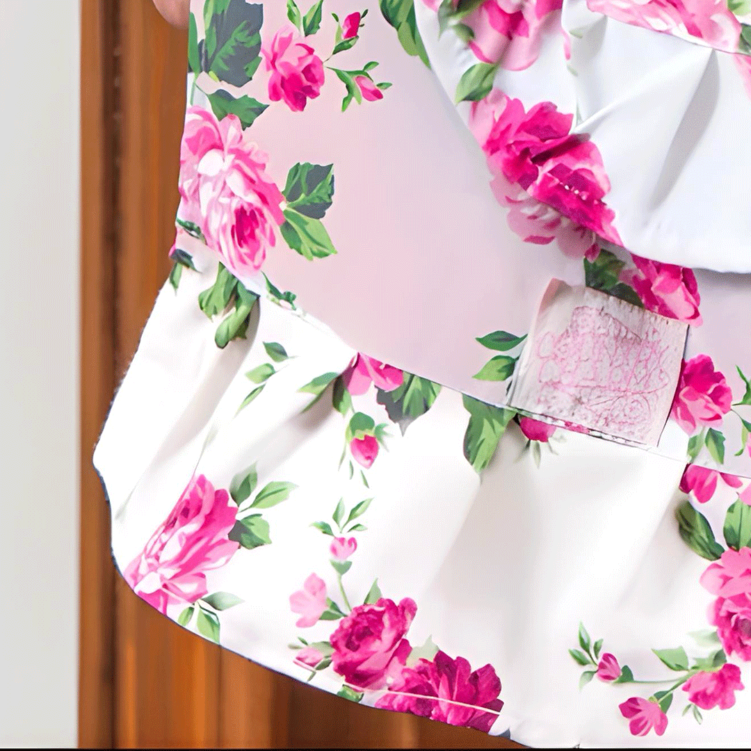 fleur kitchen apron