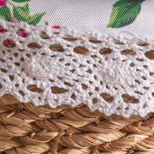 Fleur Halfa Round Basket