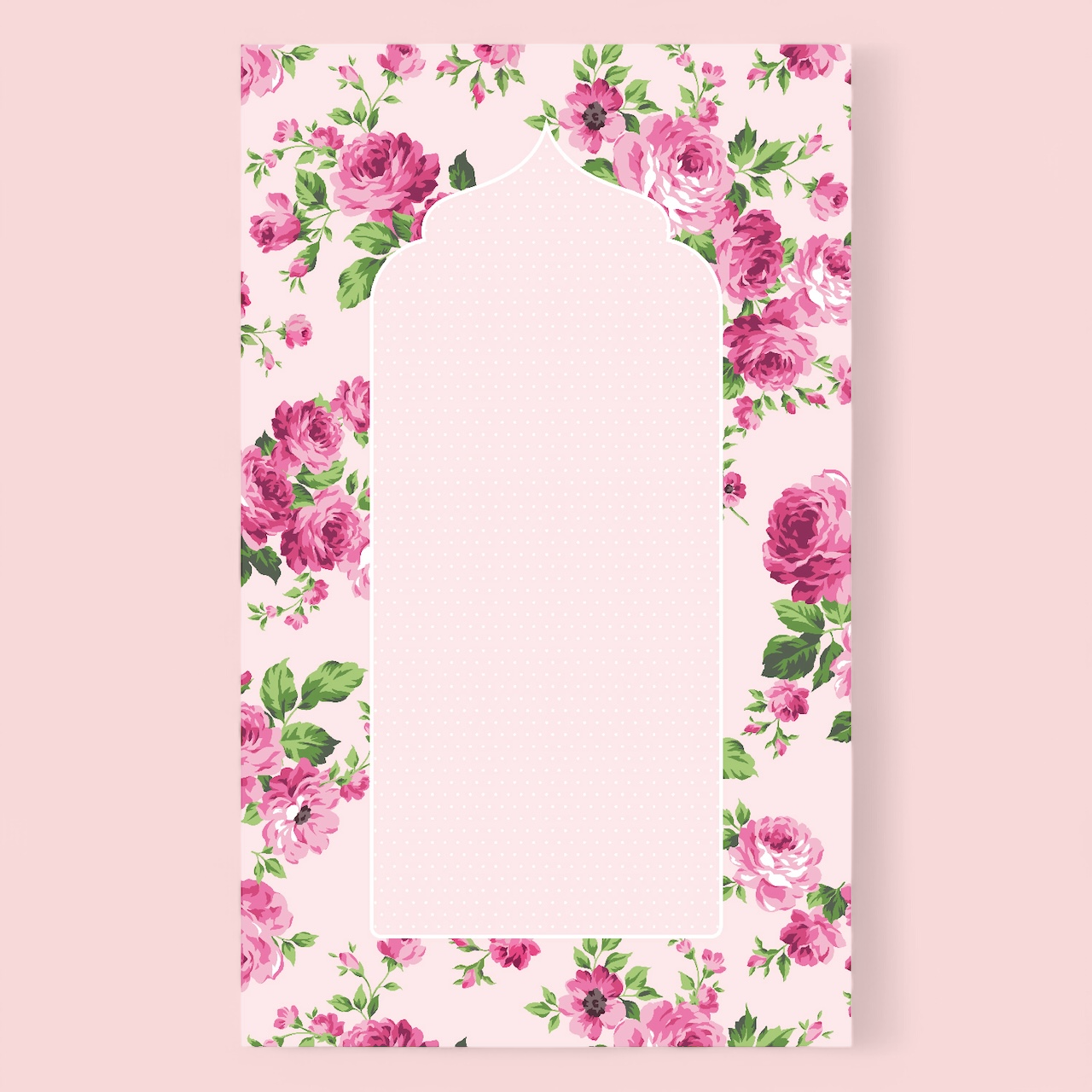fleur haven padded prayer rug