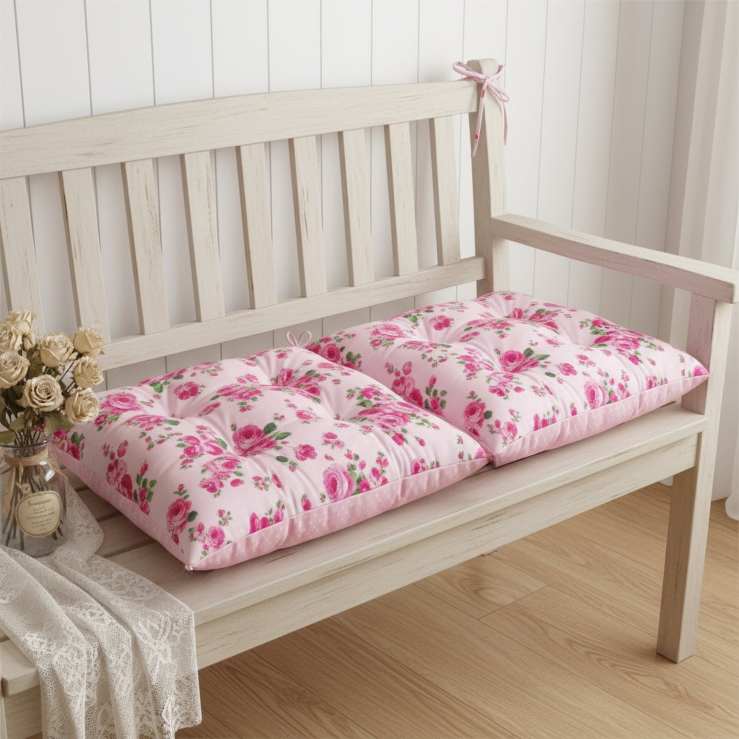 مخدة كرسي فلوري