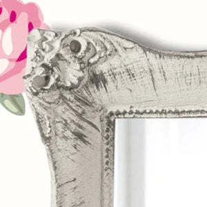 Pretty Shabby Wall Mirror – Rectangular Chic