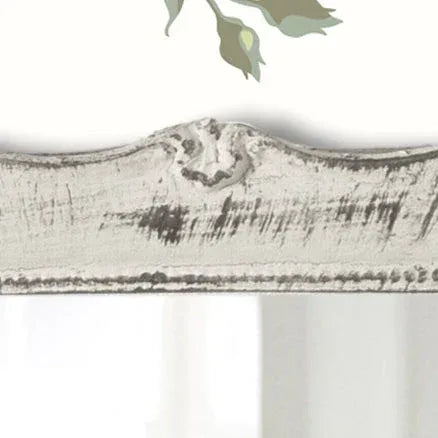 Pretty Shabby Wall Mirror – Rectangular Chic