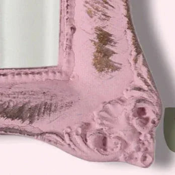 Pretty Shabby Wall Mirror – Rectangular Chic