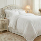 Ruffled Duvet Cover – Country Shabby Chic Style