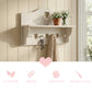 Shabby Chic Heart Cut-Out Wall Shelf