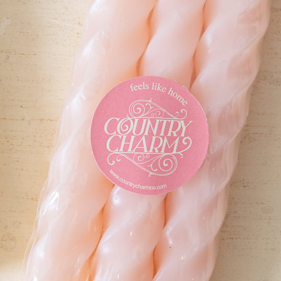 twister dinner candles (set of 3)