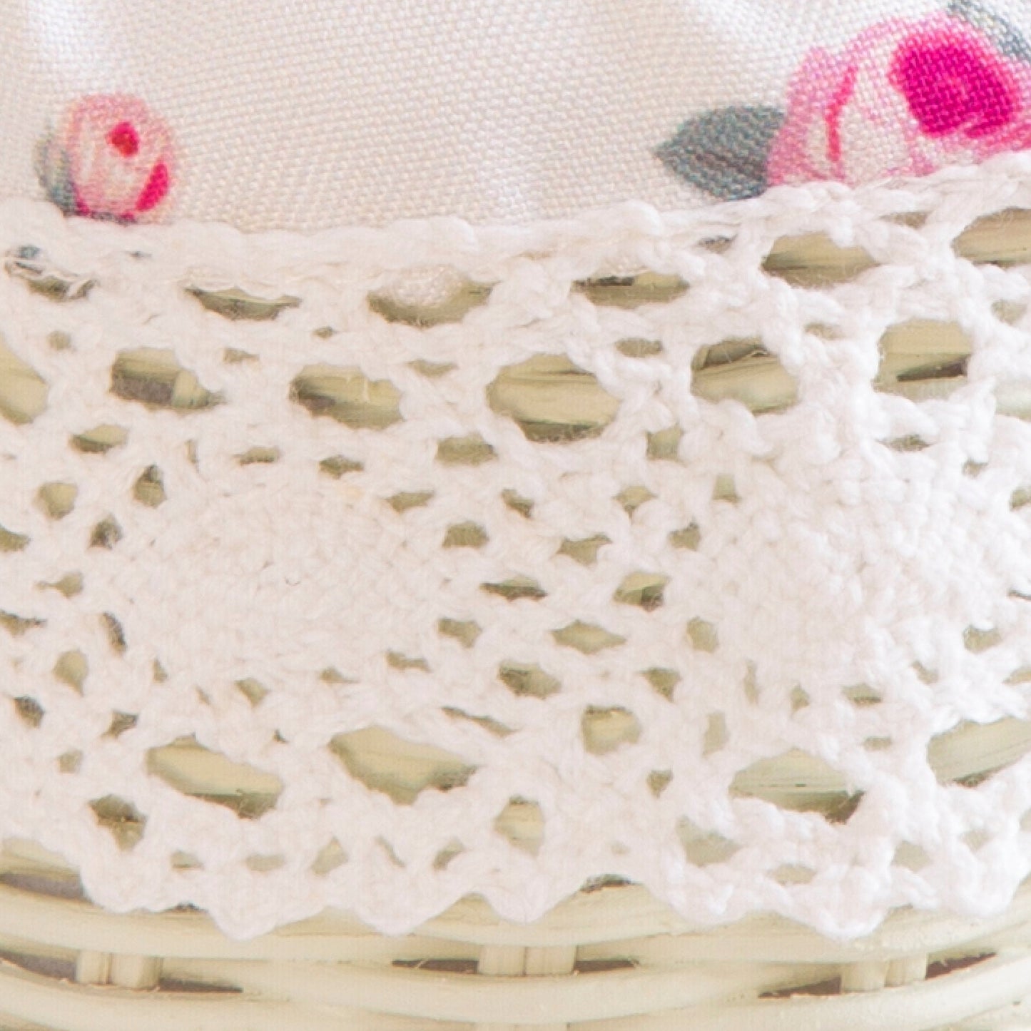 Mini Tube Wicker Basket
