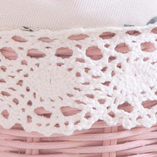 Mini Tube Wicker Basket