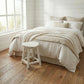 Heart-Shaped Wooden Stool bedroom decor wooden seating piece styled for interior home spaces