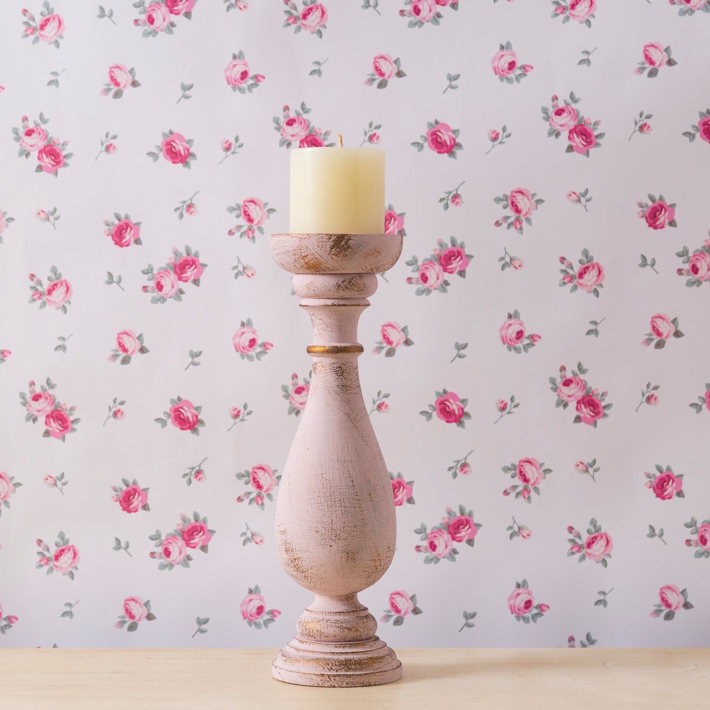 country candle holder
