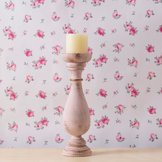 country candle holder