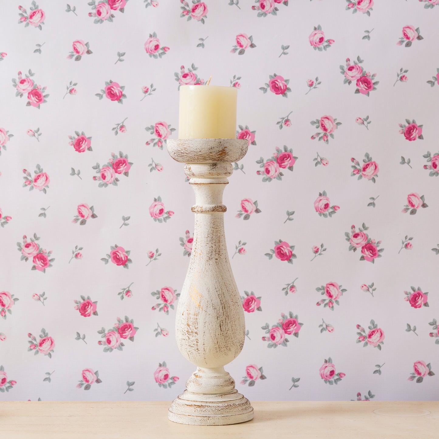 country candle holder