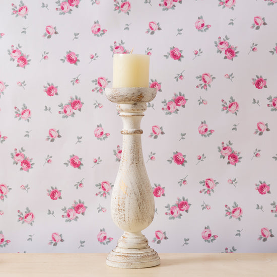 country candle holder